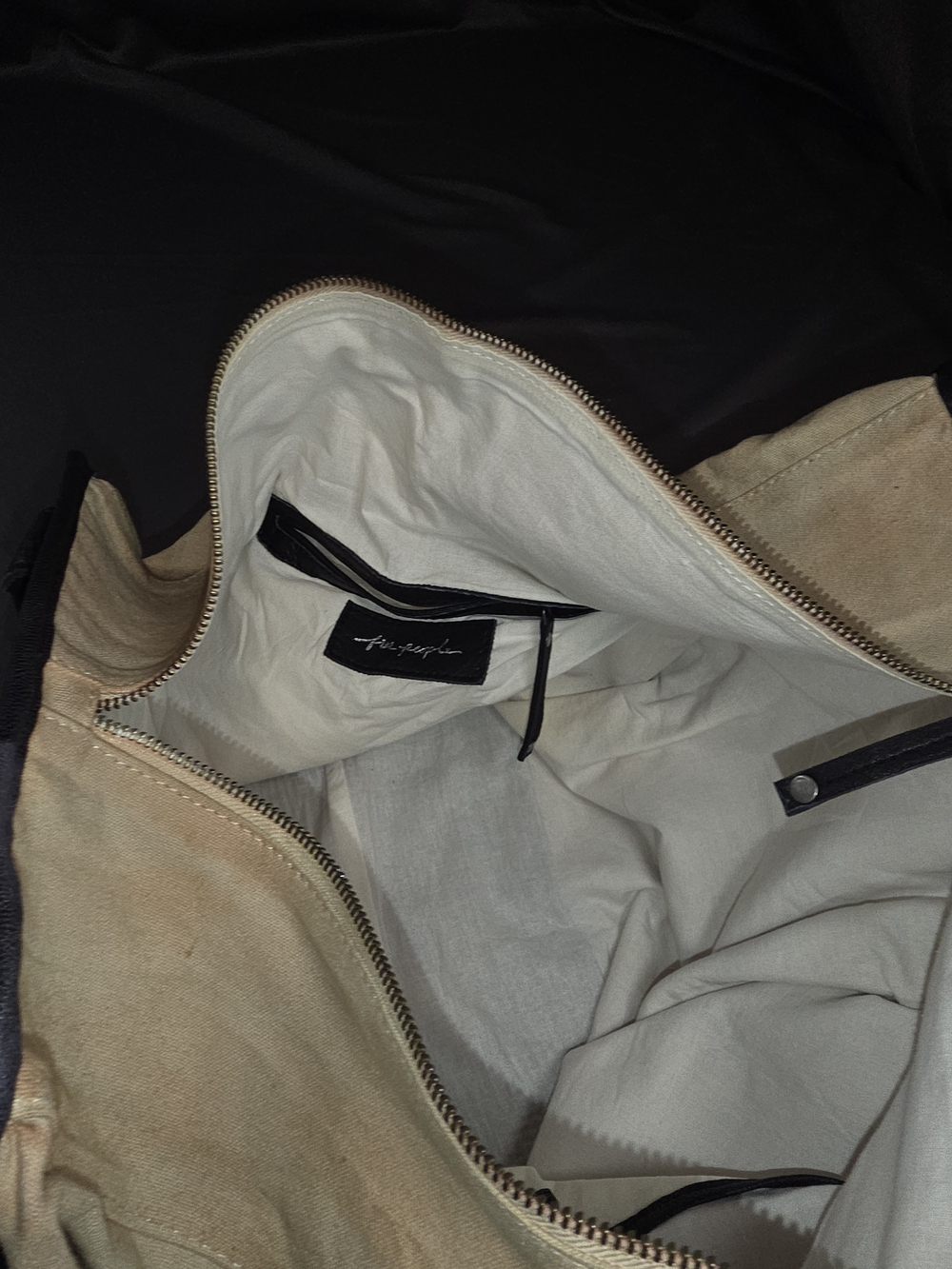 Free People Studded Expandable Tote Bag — NWT - Picture 6 of 12